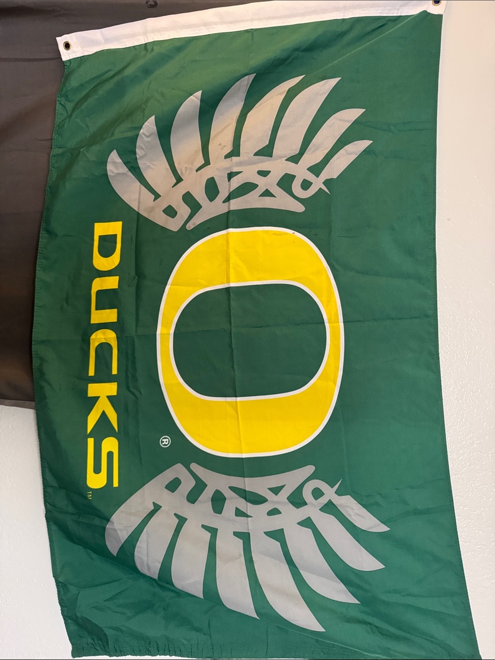 University of Oregon Ducks Alternate logo banner/flag